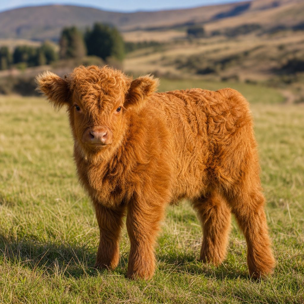 Meet Bridget | Our Female Miniature Highland Cow for sale.